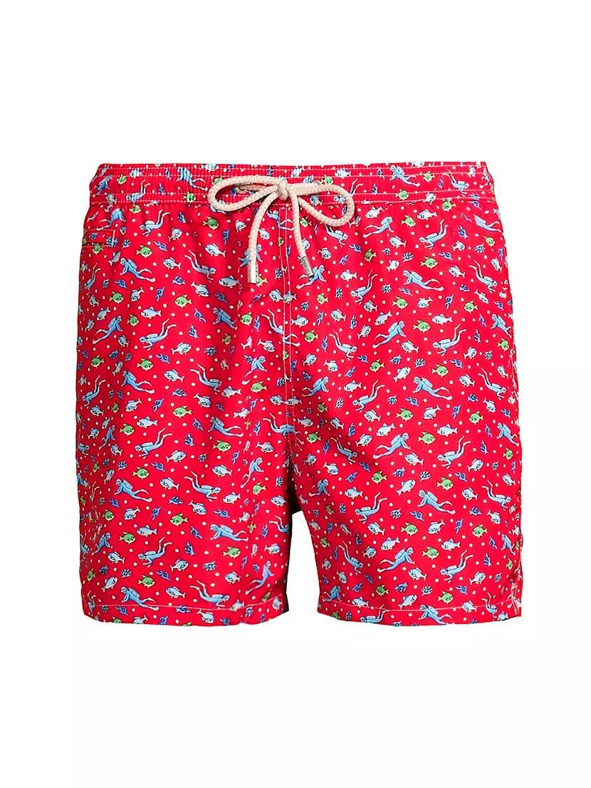 Drawstring Swim Trunks Product Image