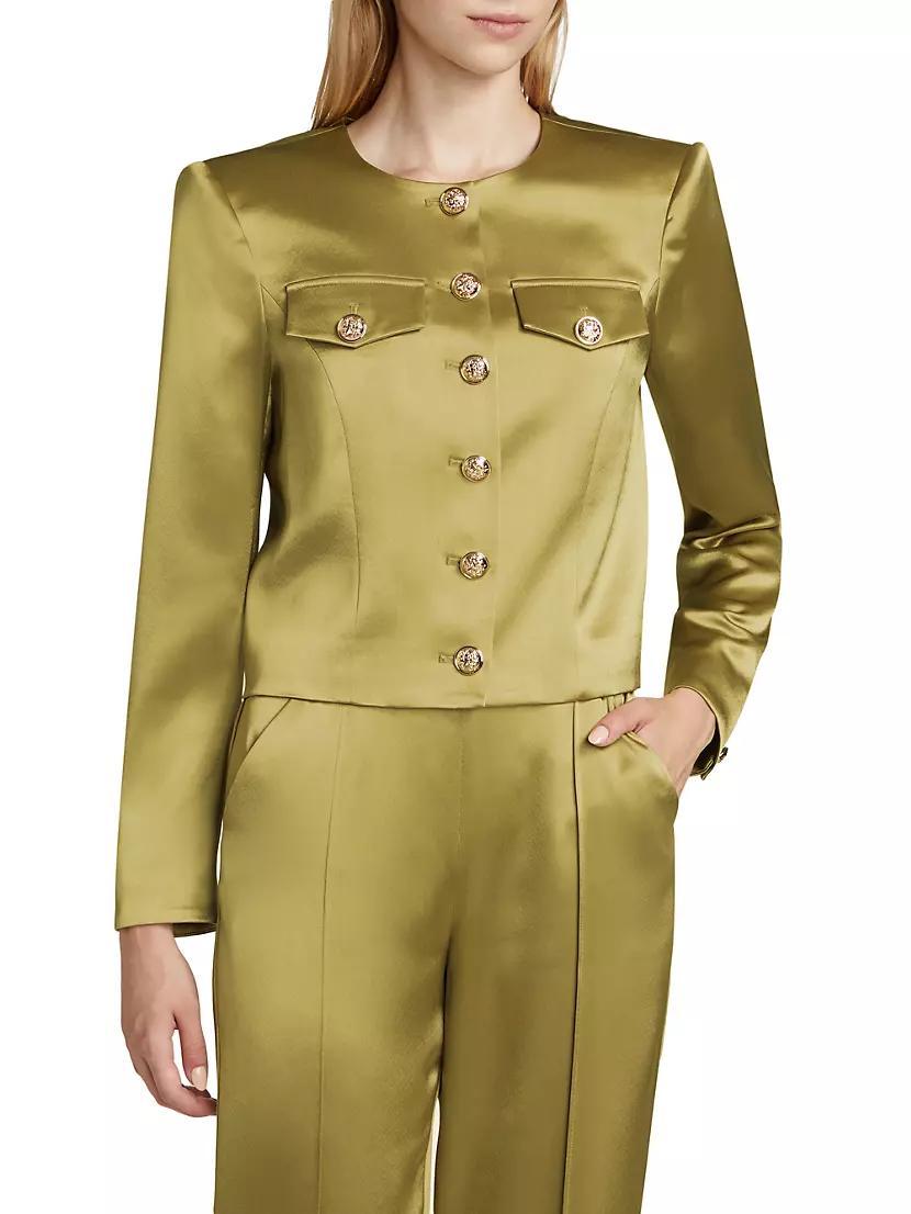 Rainer Satin Jacket Product Image