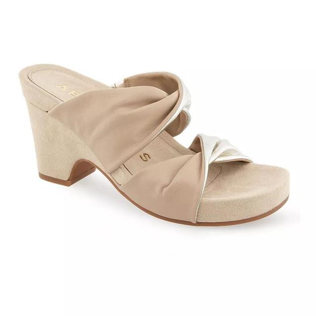 Aerosoles Mercer Womens Wedge Sandals Product Image