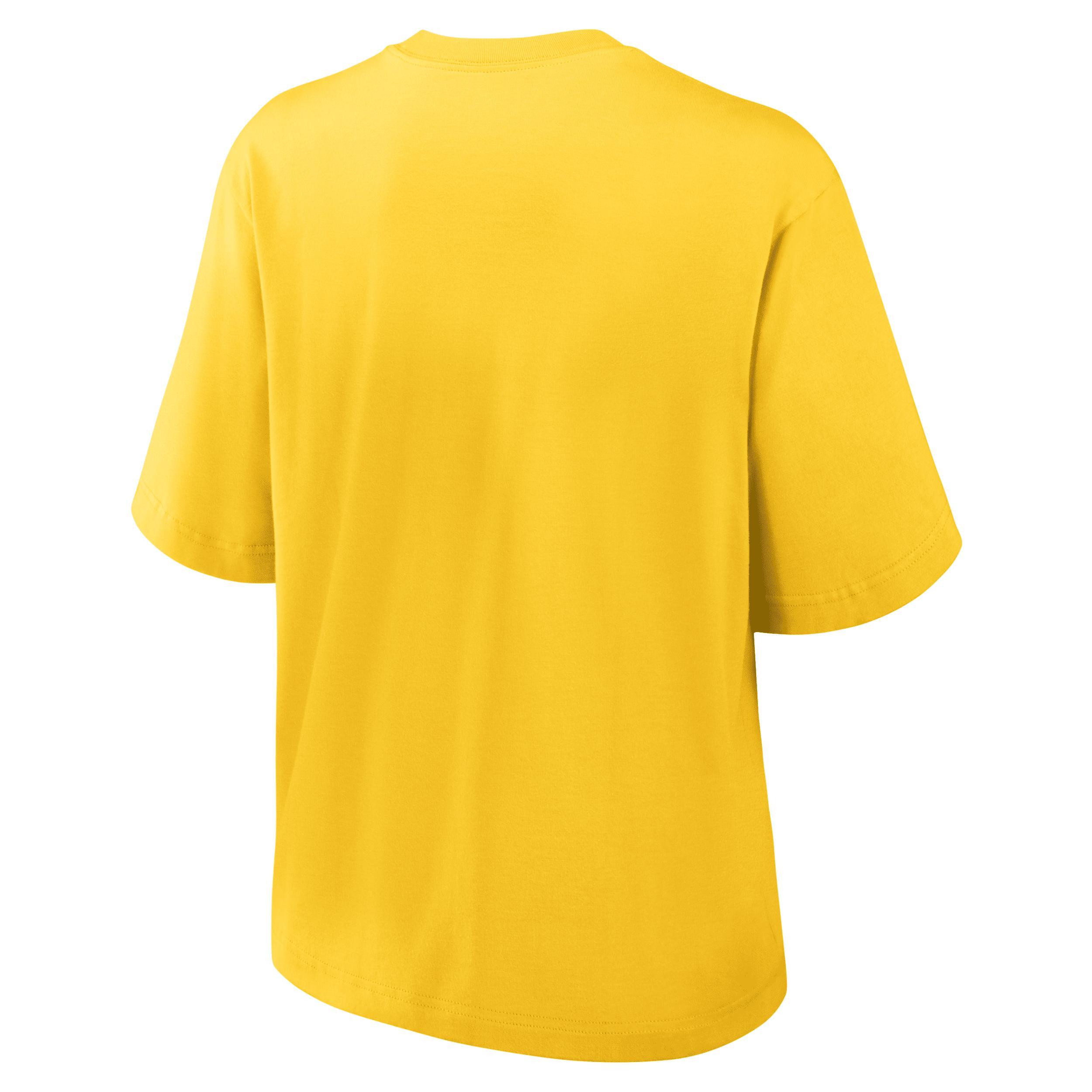 Michigan Wolverines Legacy Established Boxy Nike Women's College T-Shirt Product Image