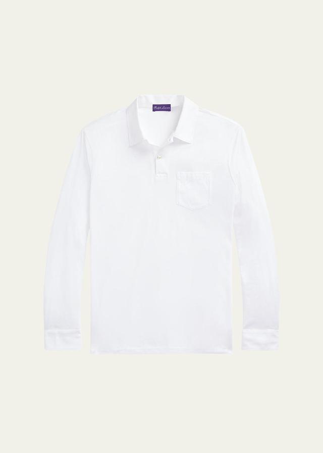 Mens Luxury Lisle Polo Shirt Product Image