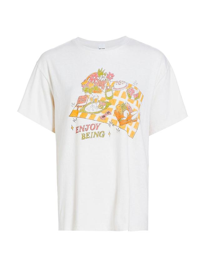 Womens 90s Easy Picnic T-Shirt Product Image