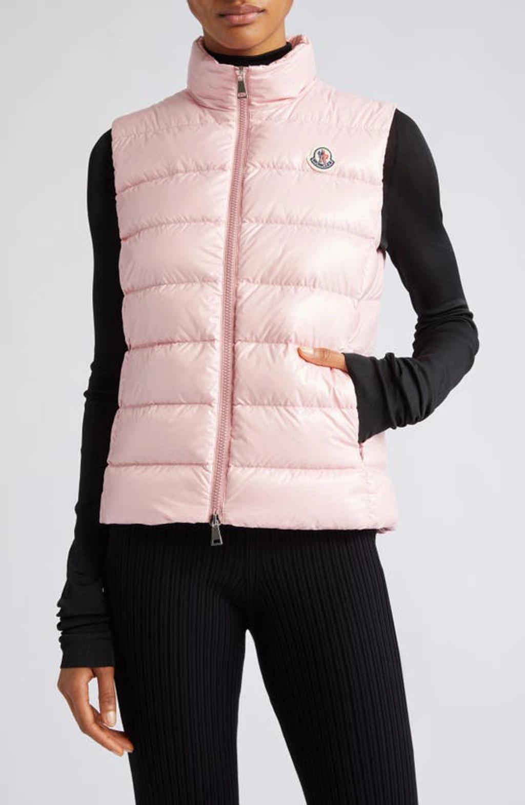 MONCLER Pink Ghany Down Vest product image