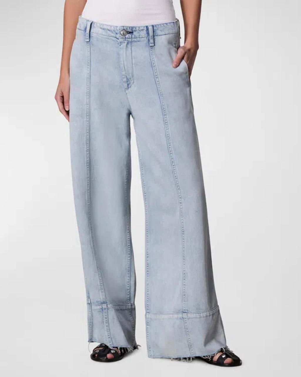 Featherweight Arianna Ankle Wide Leg Jeans In Aliah Product Image