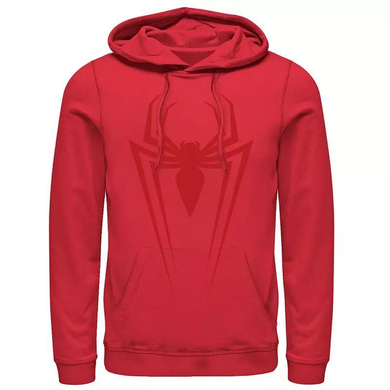 Mens DC Comics Batman Simple Bat Logo Hoodie Grey Heather Product Image