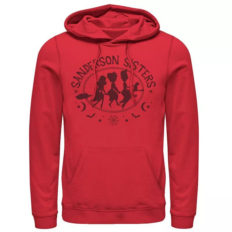 Disneys Hocus Pocus Sanderson Sisters Silhouette Logo Mens Hoodie Product Image