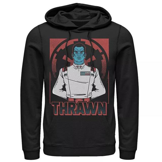 Mens Star Wars Grand Admiral Thrawn Poster Hoodie Product Image