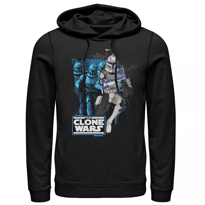 Mens Star Wars: The Clone Wars Clone Captain Rex Mashup Hoodie Product Image