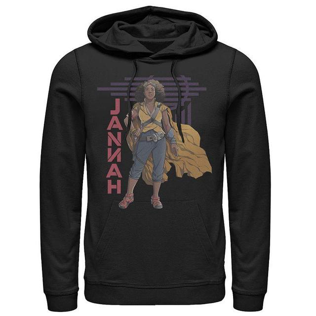 Mens Star Wars The Rise of Skywalker Jannah Pose Hoodie Product Image