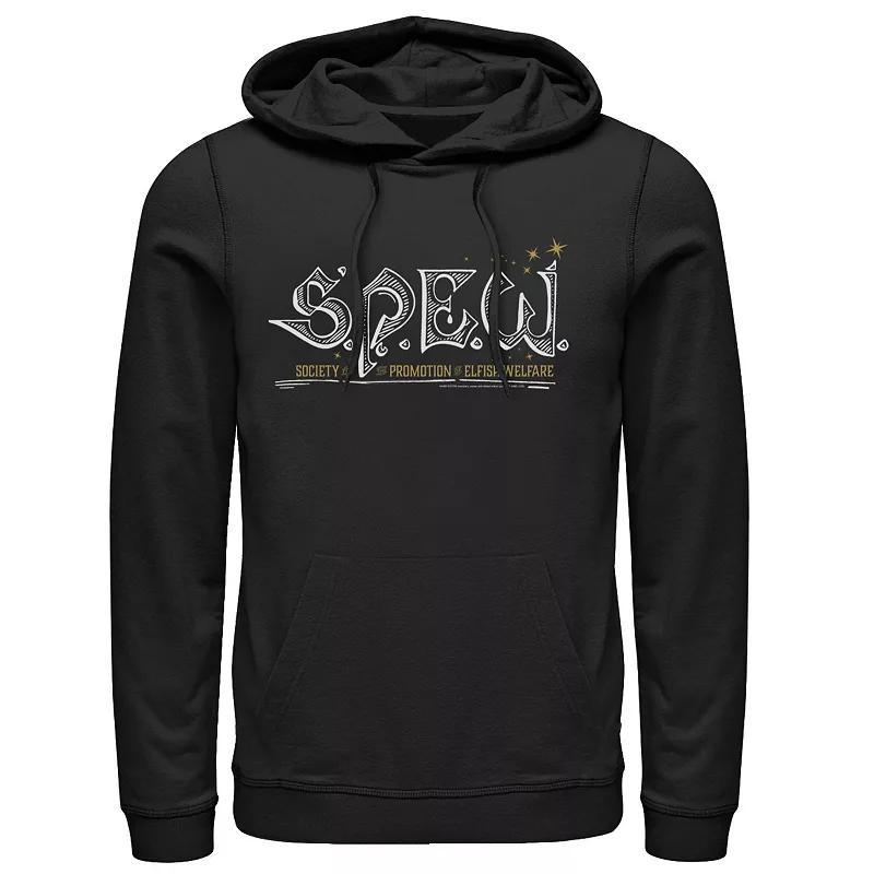 Mens Harry Potter S.P.E.W. Sketched Logo Hoodie Blue Product Image