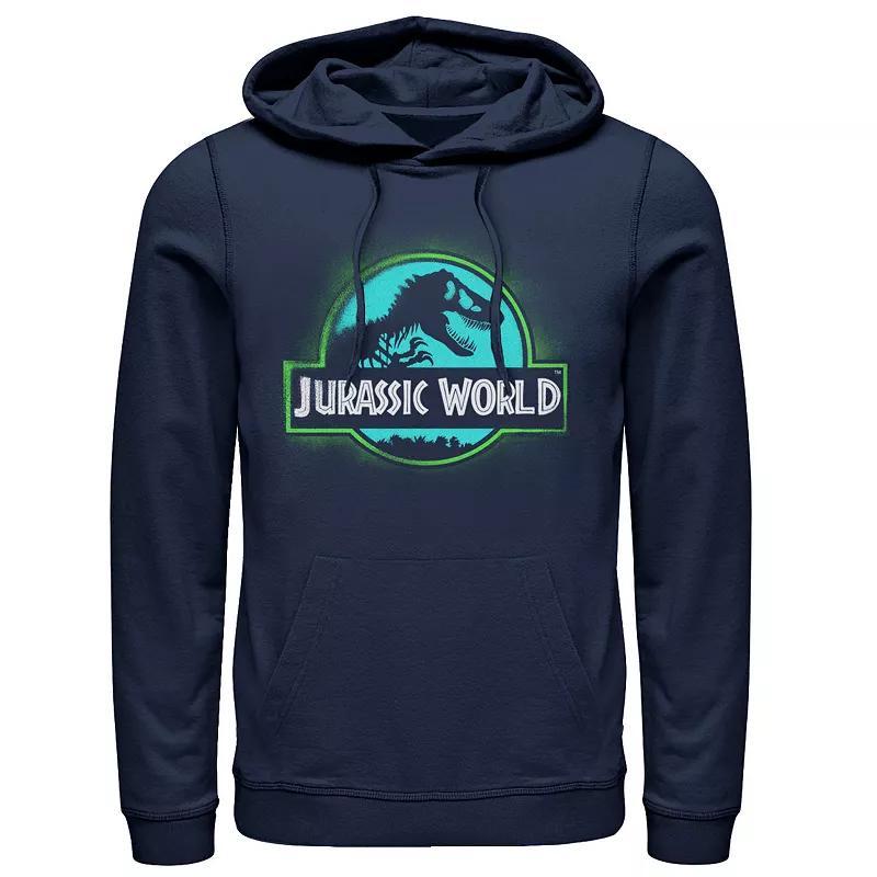 Mens Cartoon Network Samurai Jack The Meditating Warrior Badge Hoodie Blue Product Image