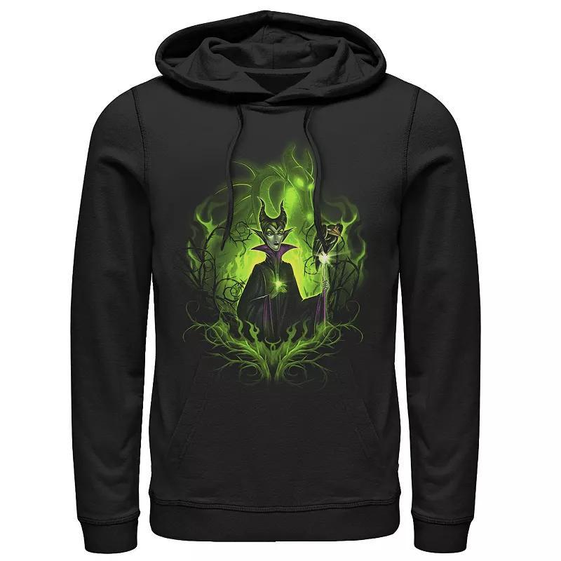 Disneys Sleeping Beauty Dark Detailed Maleficent Mens Hoodie Product Image