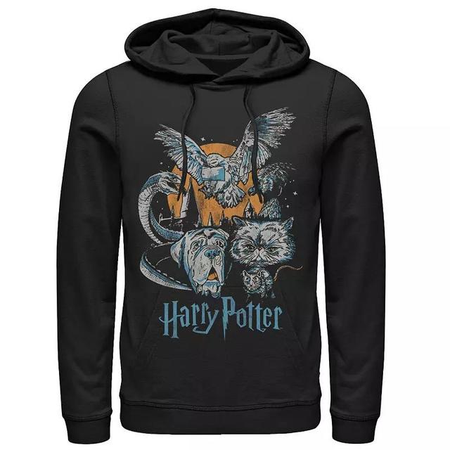 Mens Harry Potter Night Animal Poster Hoodie Product Image