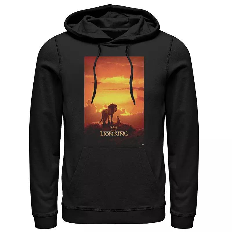 Disneys The Lion King Mens Pride Rock Poster Hoodie Product Image