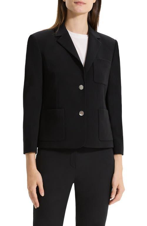 Theory Shrunken Single Breasted Blazer Product Image