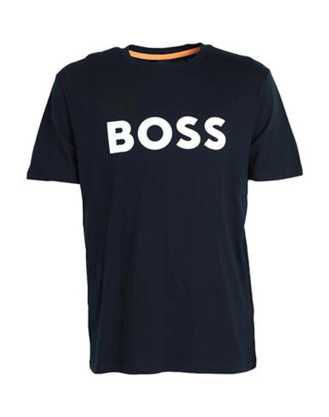 HUGO BOSS Boss Man T-shirt Navy Blue Size Xl Cotton Product Image