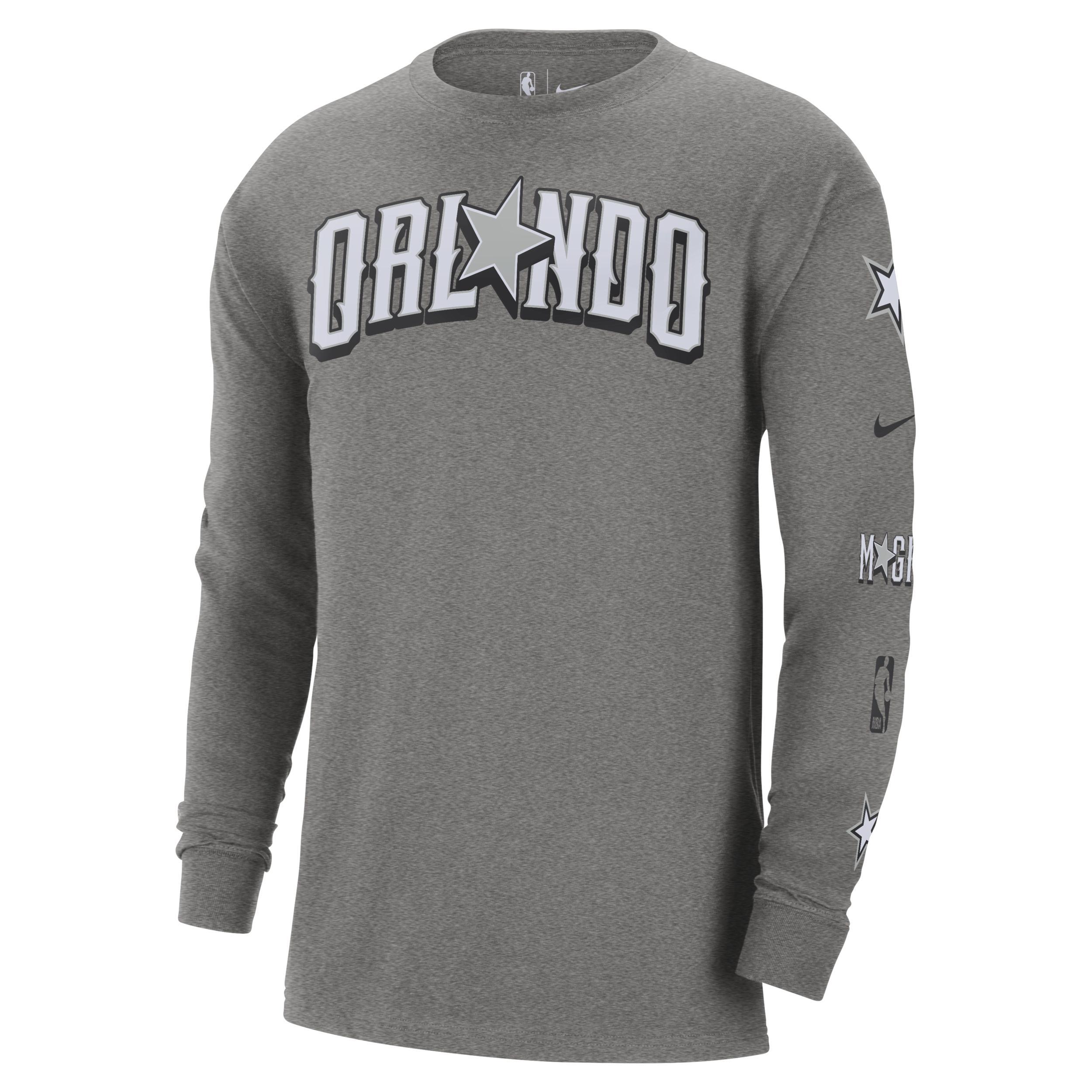 Orlando Magic 2023/24 City Edition Nike Mens NBA Max90 Long-Sleeve T-Shirt Product Image