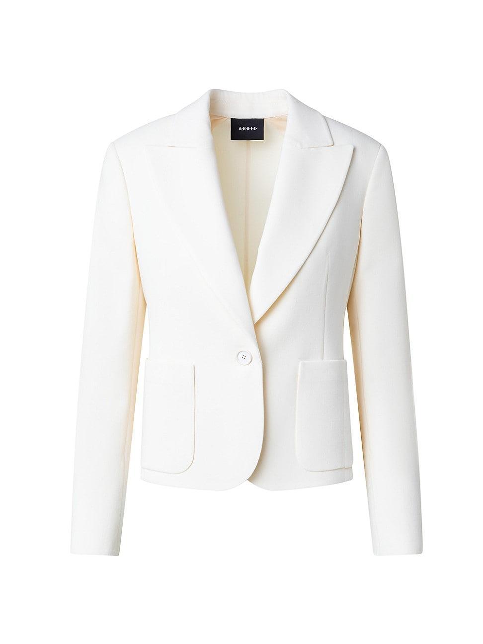 Womens Double-Face Wool Jacket Product Image