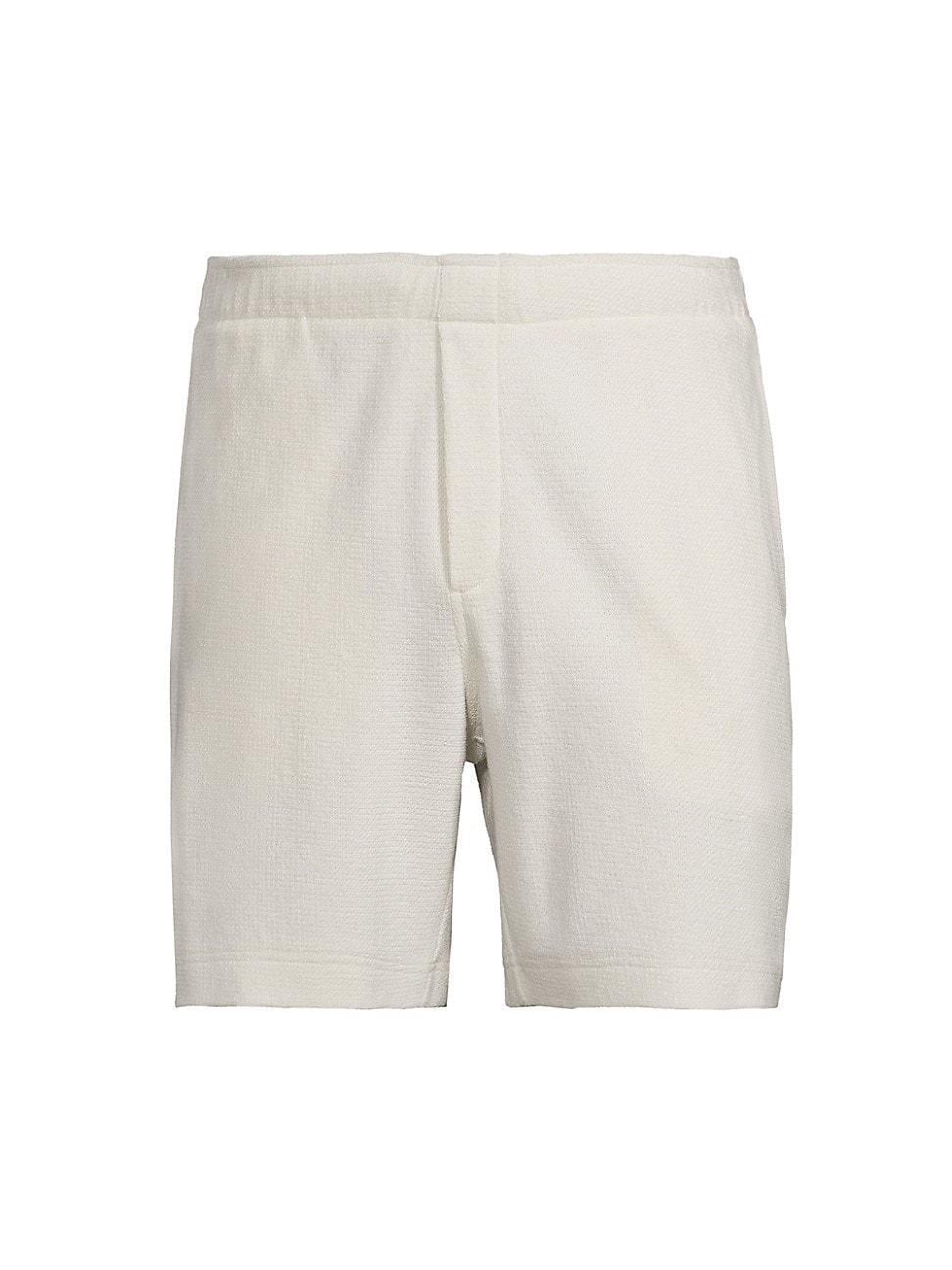 Mens Boucl Stretch-Cotton Shorts Product Image