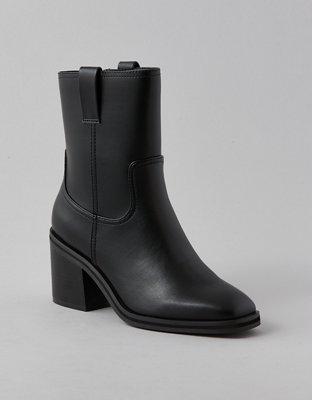 AE Vegan Leather Pull-On Bootie Product Image