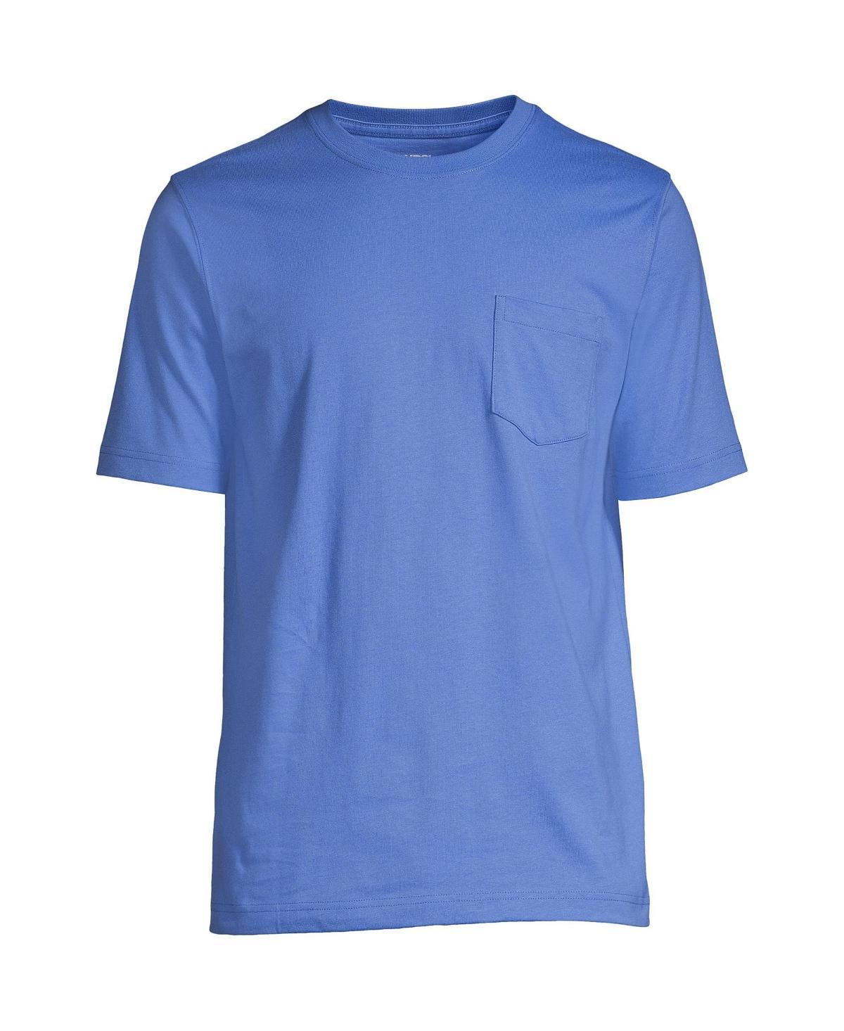 Lands End Mens Super-t Short Sleeve T-Shirt with Pocket Product Image