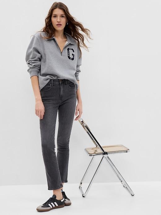 High Rise Classic Straight Jeans product image