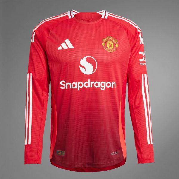 Manchester United 24/25 Long Sleeve Home Authentic Jersey Product Image