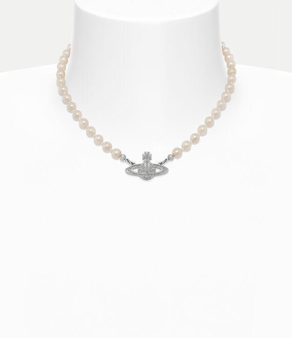 Mini Bas Relief Pearl Choker Product Image