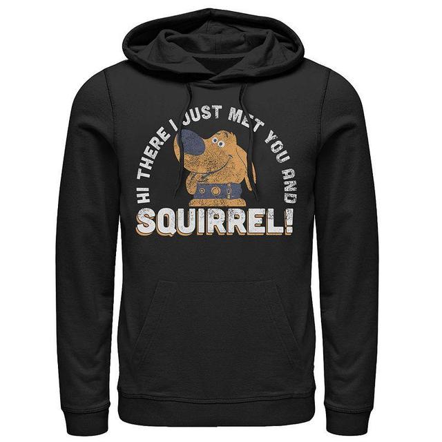 Mens Disney / Pixar UP Dug Just Met and SQUIRREL! Hoodie Product Image