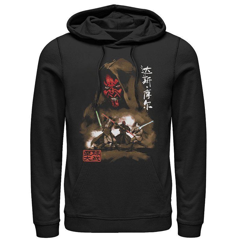 Mens Star Wars Darth Maul Battle Portrait Hoodie Product Image