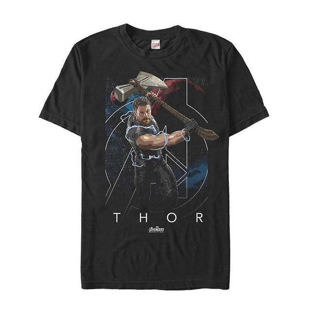 Mens Avengers Infinity War Thor Tee Product Image