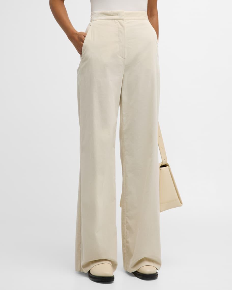 Tritone Wide-Leg Corduroy Trousers Product Image