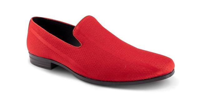 Men's Fashion Loafer in Red Product Image