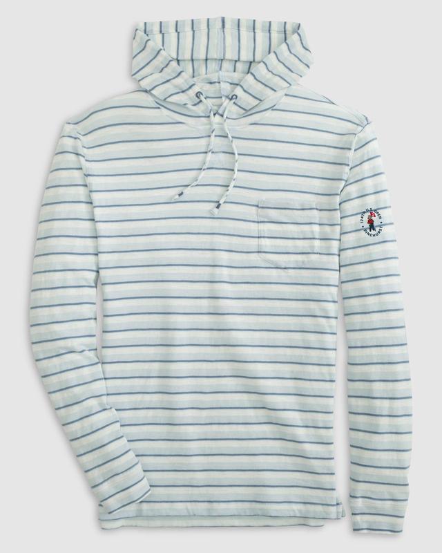 124th U.S. Open Anthony Indigo Striped Hoodie Tee Product Image