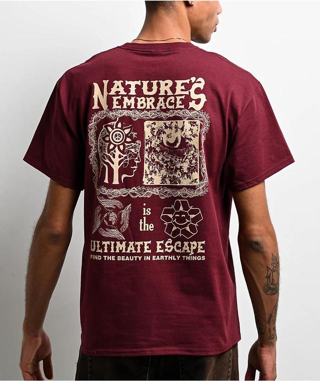 Dravus Ultimate Escape Dark Red T-Shirt Product Image