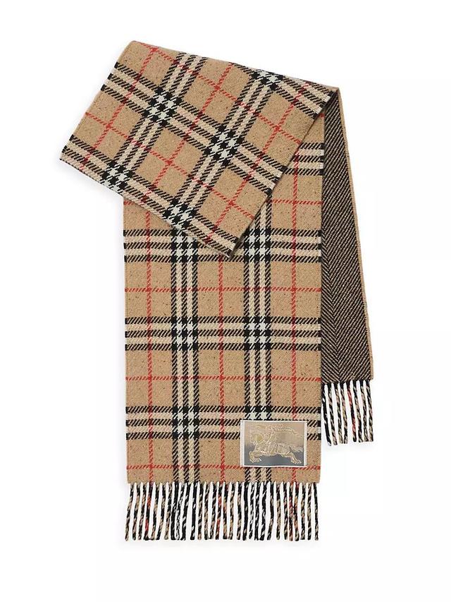 Wool Heritage Check Scarf Product Image