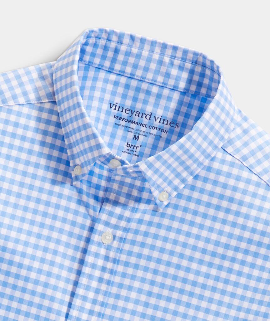 On-The-Go brrr° Gingham Shirt Product Image