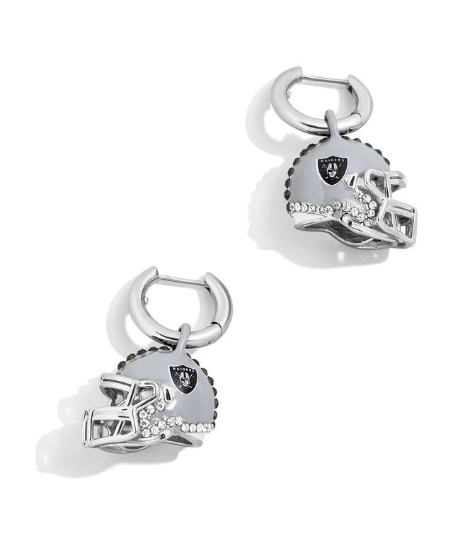 Womens Baublebar Las Vegas Raiders Helmet Huggie Earrings Product Image