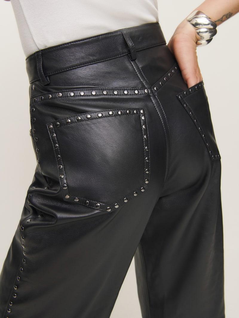 Veda Kennedy Studded Leather Pant Product Image