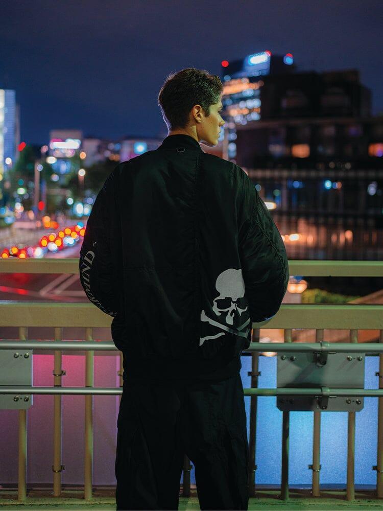 ALPHA X MASTERMIND MA-1 BOMBER JACKET Male Product Image