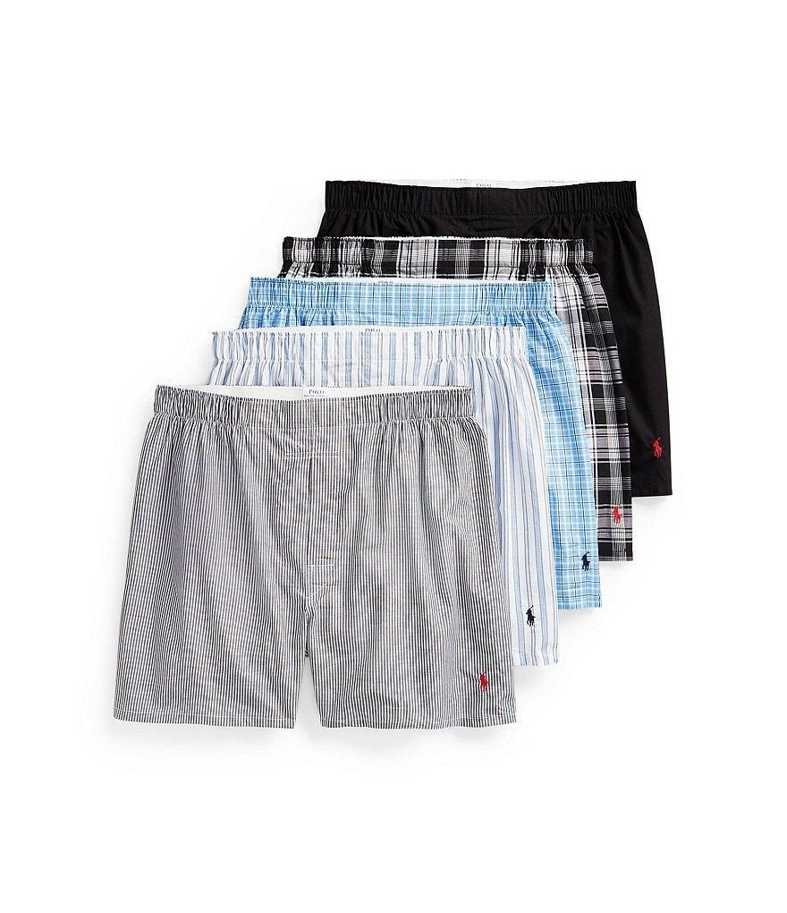 Polo Ralph Lauren Classic Cotton Assorted Boxer 5-Pack Product Image