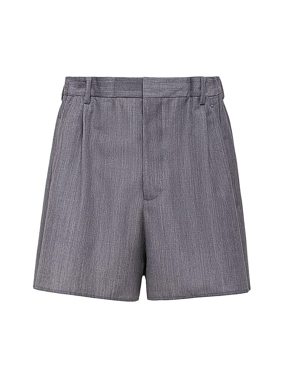 Mens Wool and Mohair Shorts Product Image