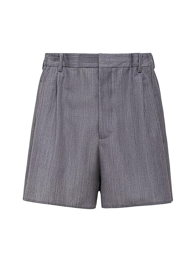 Mens Wool and Mohair Shorts Product Image