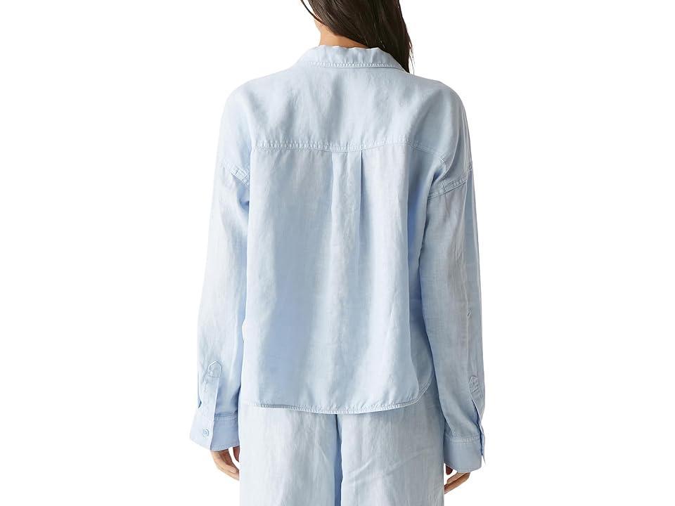 Michael Stars Gracie Linen Shirt Product Image