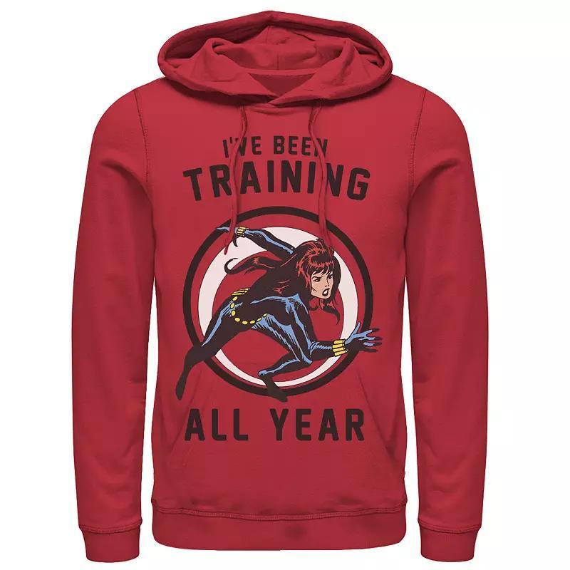 Mens Marvel Avengers Black Widow Ive Been Training All Year Hoodie Product Image