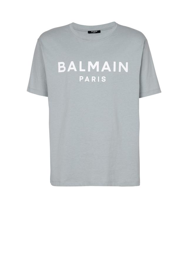 Printed Balmain Paris short-sleeved T-shirt Product Image