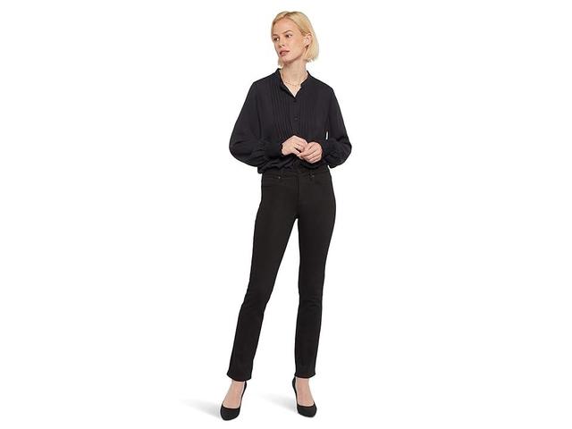 NYDJ Sheri Slim Rinse (Black Rinse) Women's Jeans Product Image