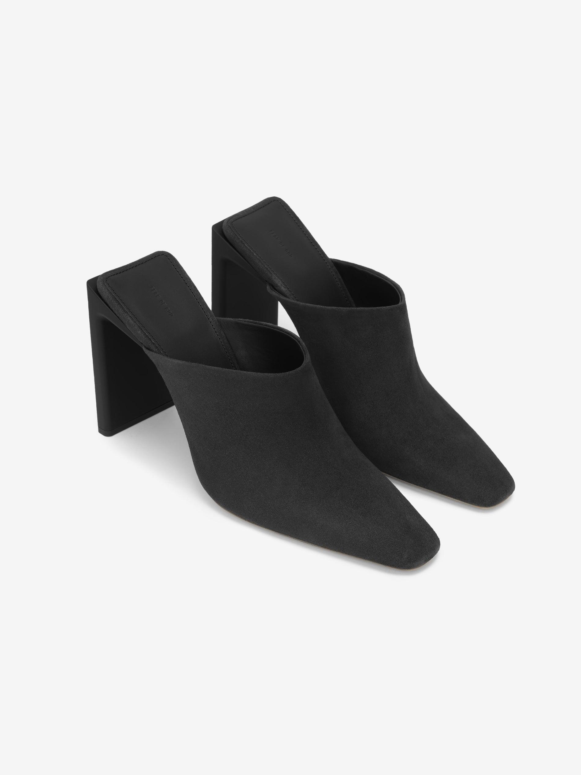 Suede Mule High Female Product Image