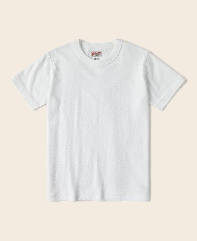 Loopwheel Tubular Athletic T-Shirt - White Product Image