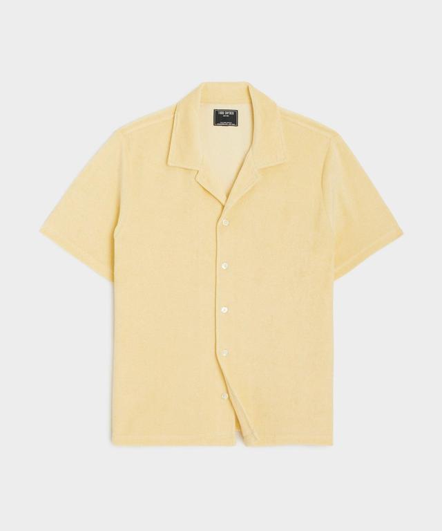 Terry Cabana Polo Shirt Product Image